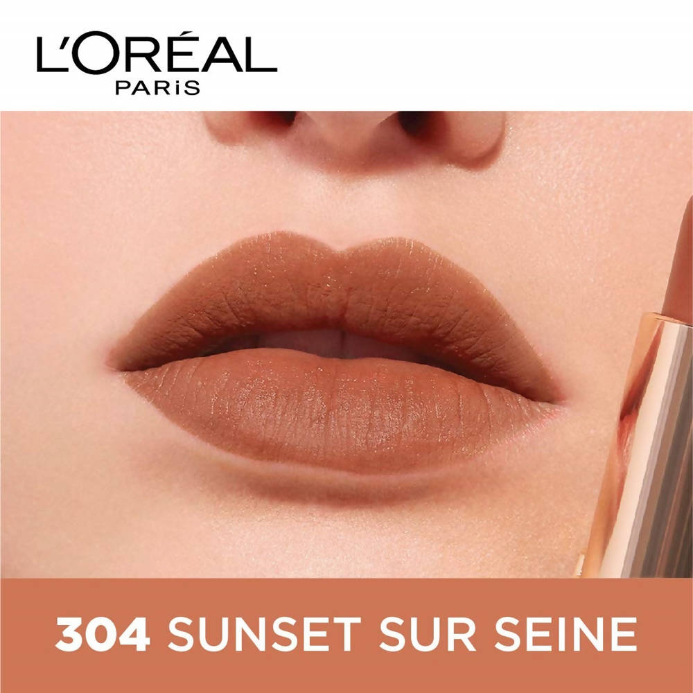 L'Oreal Paris Color Riche Moist Matte Lipstick - 304 Sunset Sur Seine | Grocsy