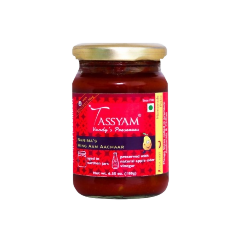 Tassyam Organics Hing Aam Aachaar | Grocsy