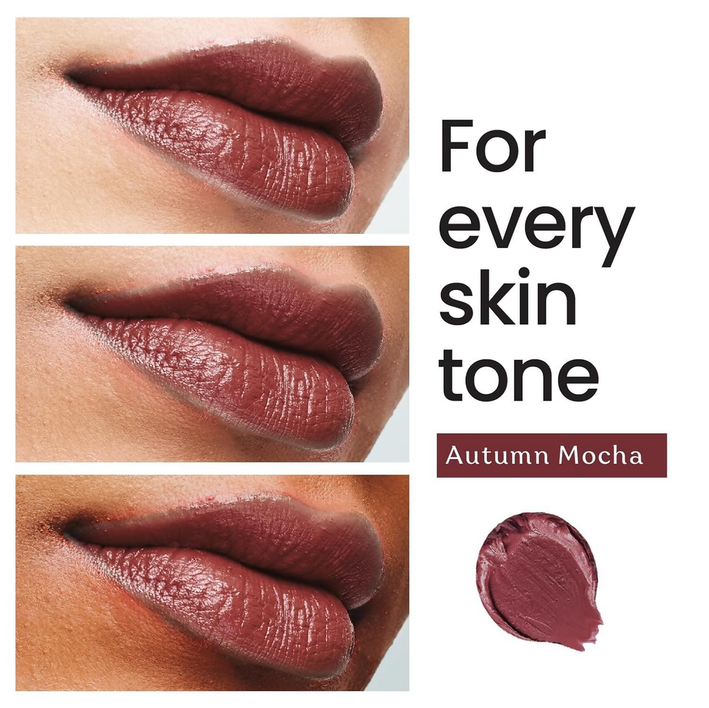 Color Cupid Velvety Intense Color 12-Hour Stay Bullet Lipstick - Autumn Mocha | Grocsy