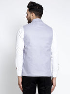 Jompers Men's Blue Nehru Jacket | Grocsy