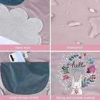 Klimet Waterproof Kitchen Apron For Women-Assorted (pack of 2) | Grocsy