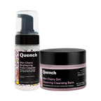 Quench Dirt Dissolving Cleansing Balm & Brightening Foam Cleanser Combo | Grocsy