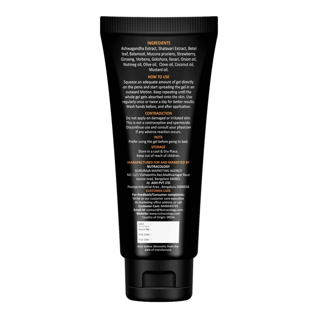 Nutracology Prolongex Gel For Strength & Power - Men | Grocsy