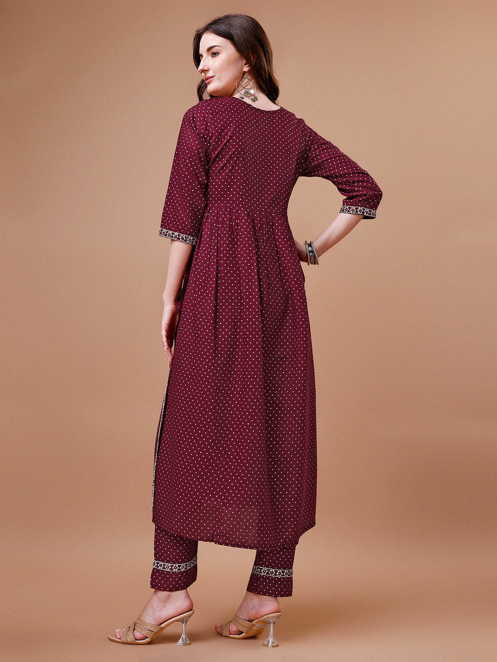 Nyra Cut Embroidered Rayon Kurta With Pant & Dupatta, Multicolor - Hiral Fashion | Grocsy