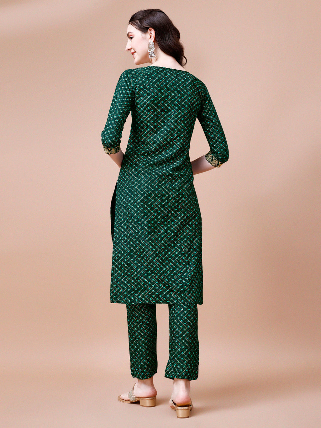 Embroidered & Quirky Printed Kurta With Pant & Dupatta, Multicolor - Hiral Fashion | Grocsy
