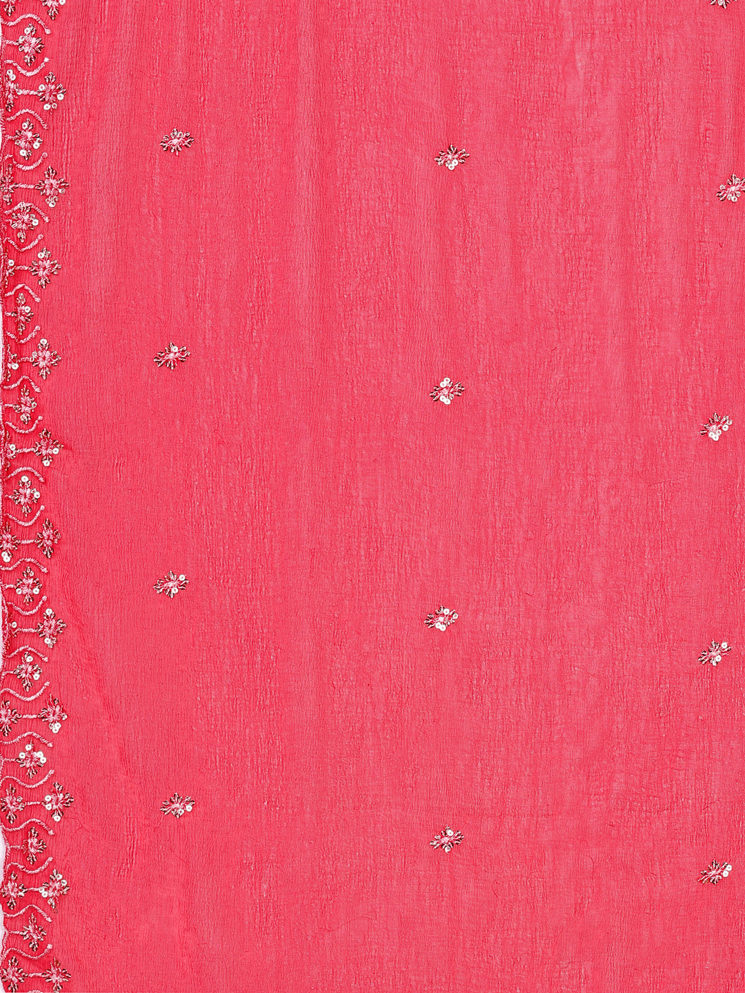 Embroidered & Quirky Printed Kurta With Pant & Dupatta, Multicolor - Hiral Fashion | Grocsy