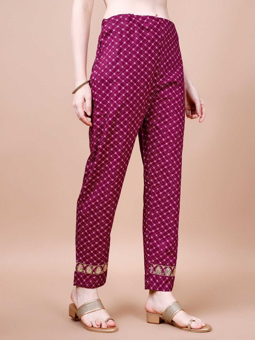 Embroidered & Quirky Printed Kurta With Pant & Dupatta, Multicolor - Hiral Fashion | Grocsy