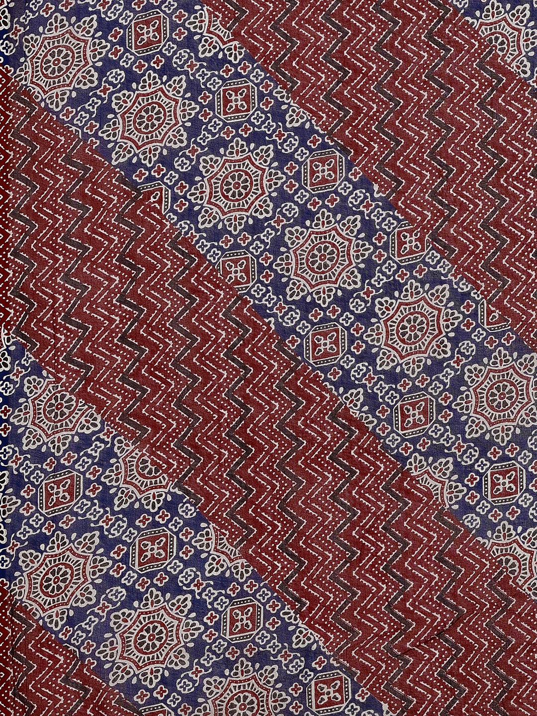 Alia Cut Embroidered & Printed Kurta With Pant & Dupatta, Multicolor - Hiral Fashion | Grocsy