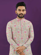 Anaita Pink Digital Print Kurta | Grocsy
