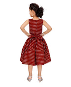 Asmaani Kids Party Wear Stylish Dresses, Perfect for Parties, Functions & Vacations - Maroon | Grocsy