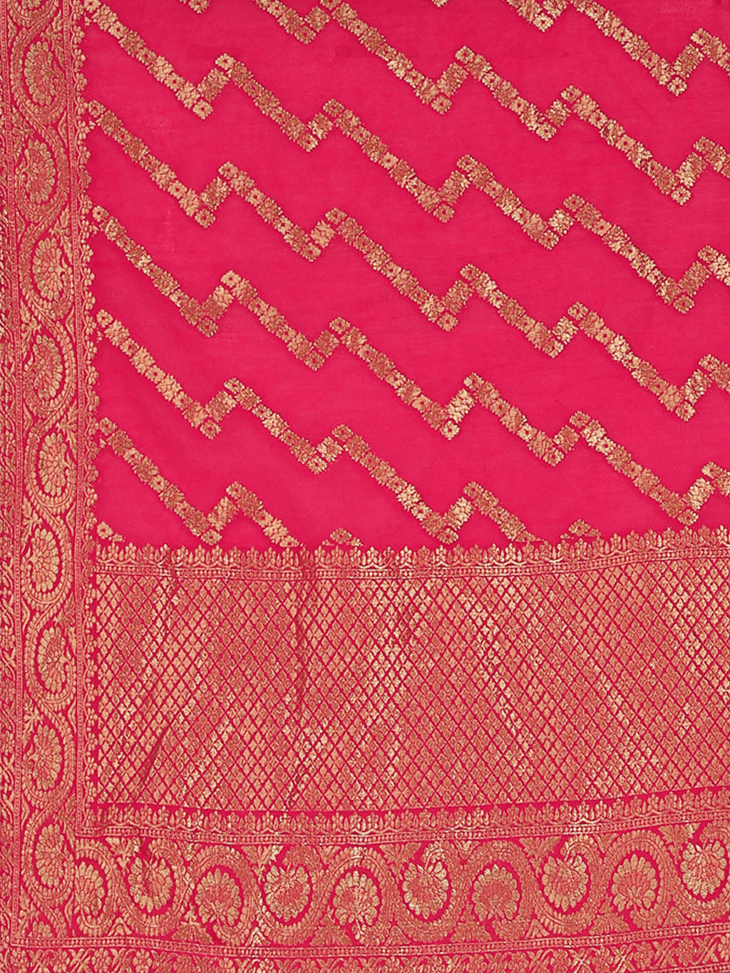 Embroidered Kurta With Pant & Banarasi Jacquard Dupatta, Multicolor - Hiral Fashion | Grocsy