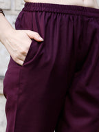 Embroidered Kurta With Pant & Organza Embroidered Dupatta Premium, Multicolor - Hiral Fashion | Grocsy