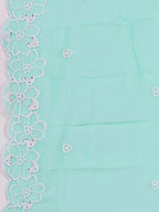 Pakistani Embroidered Kurta With Pant & Embroidered Dupatta, Green - Hiral Fashion | Grocsy
