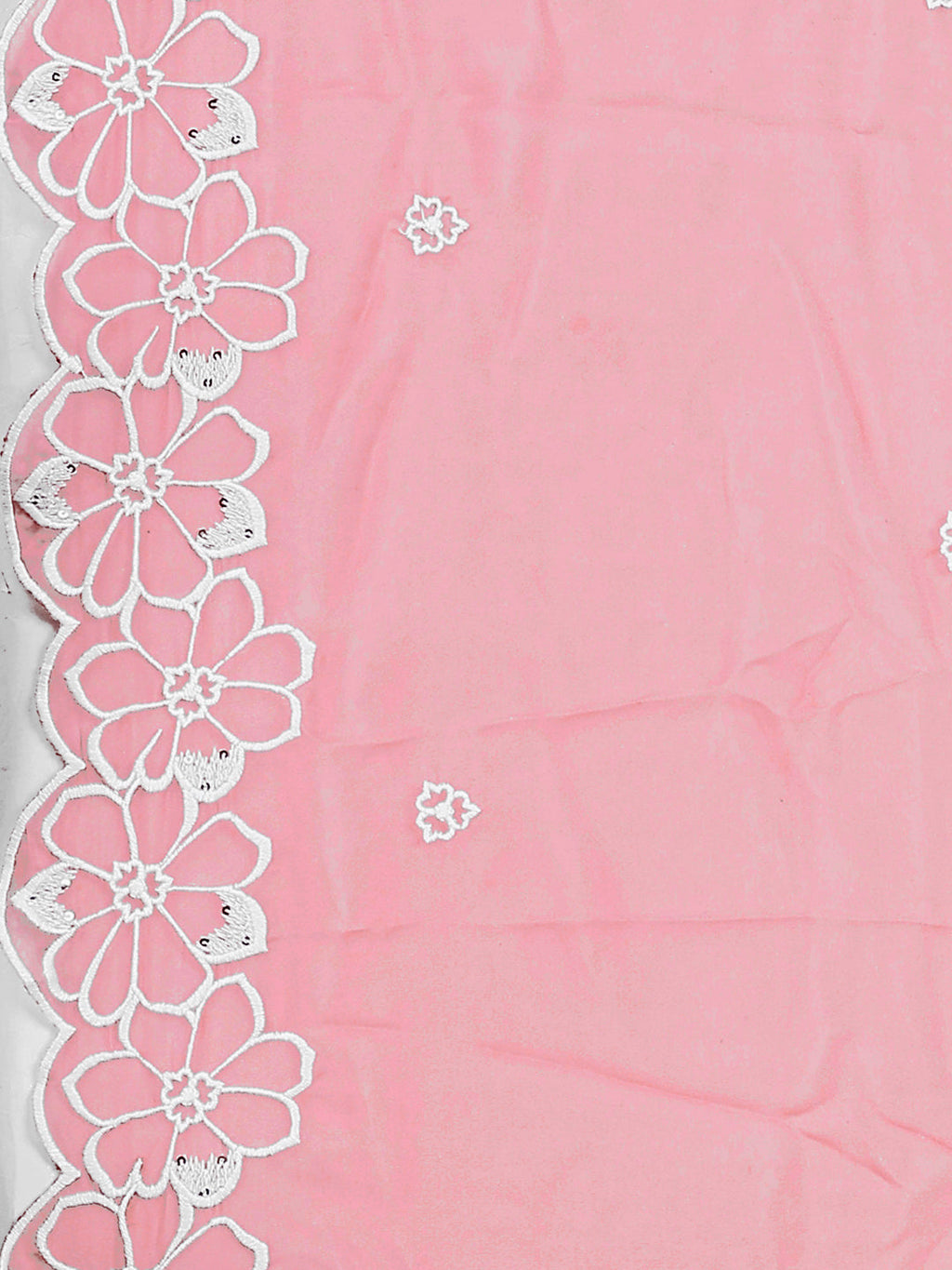 Pakistani Embroidered Kurta With Pant & Embroidered Dupatta, Peach - Hiral Fashion | Grocsy