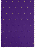 Alia Cut Embroidered Kurta With Pant & Dupatta, Purple - Hiral Fashion | Grocsy