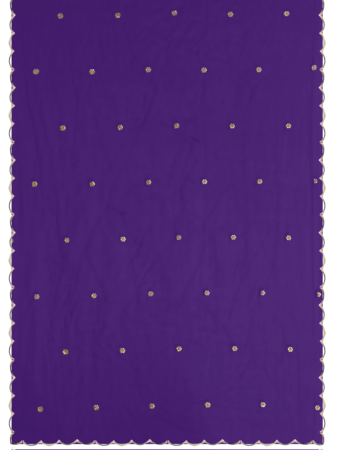 Alia Cut Embroidered Kurta With Pant & Dupatta, Purple - Hiral Fashion | Grocsy