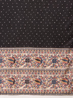 Hand Embroidered & Printed Kurta With Pant & Dupatta, Black - Hiral Fashion | Grocsy