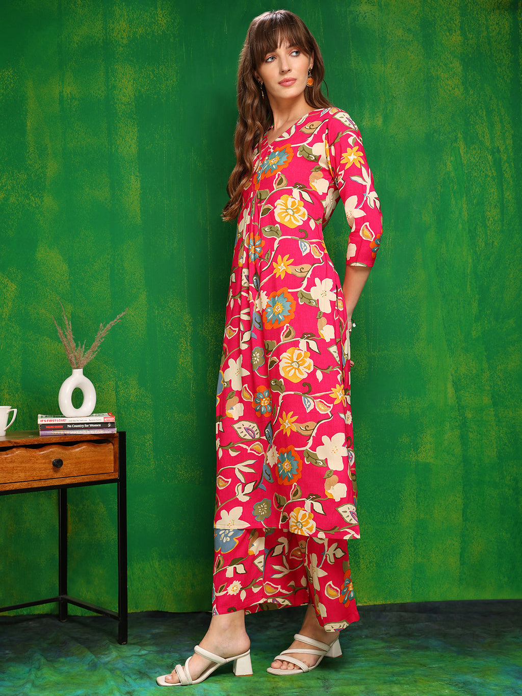 Botanical Printed Co Ords Set, Rani - Hiral Fashion | Grocsy