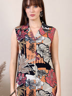 Floral Printed Co-Ords Set, Black - Hiral Fashion | Grocsy