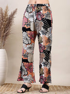 Floral Printed Co-Ords Set, Navy Blue - Hiral Fashion | Grocsy