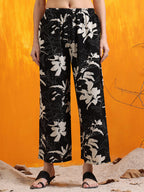 Floral Printed Co-Ords, Black - Hiral Fashion | Grocsy