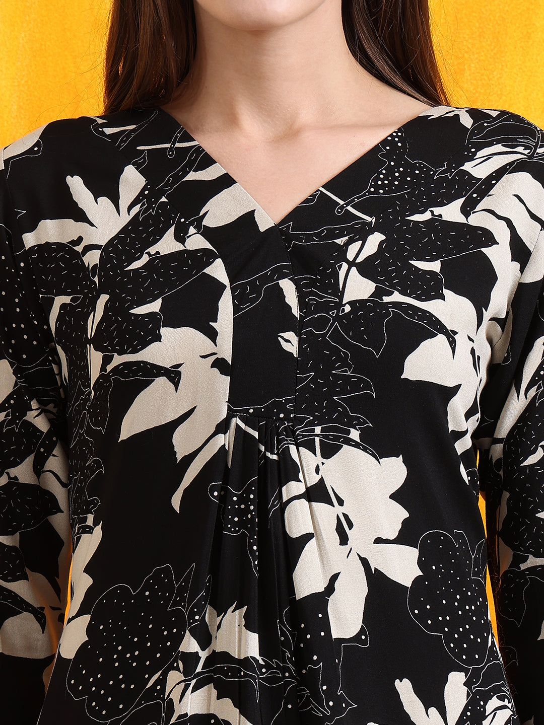 Floral Printed Co-Ords, Black - Hiral Fashion | Grocsy
