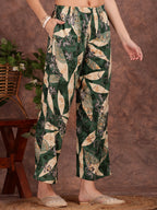 Versatile Printed Co-Ords, Green - Hiral Fashion | Grocsy
