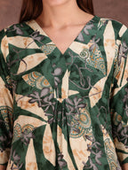 Versatile Printed Co-Ords, Green - Hiral Fashion | Grocsy