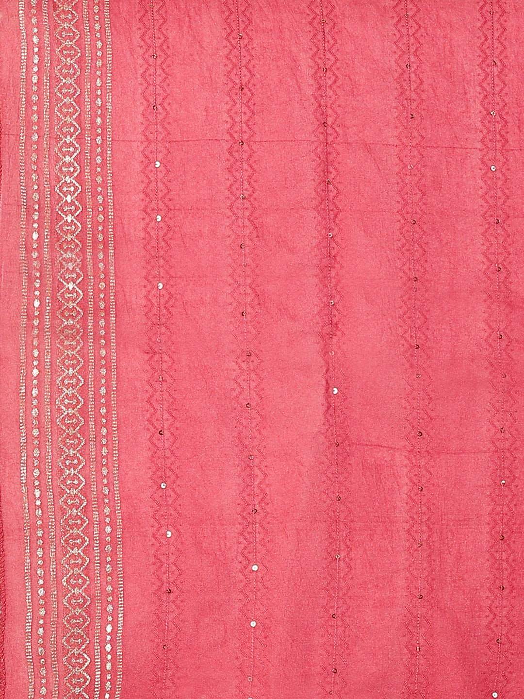 Hand Embroidered Kurta With Pant & Banarasi Dupatta, Multicolor - Hiral Fashion | Grocsy