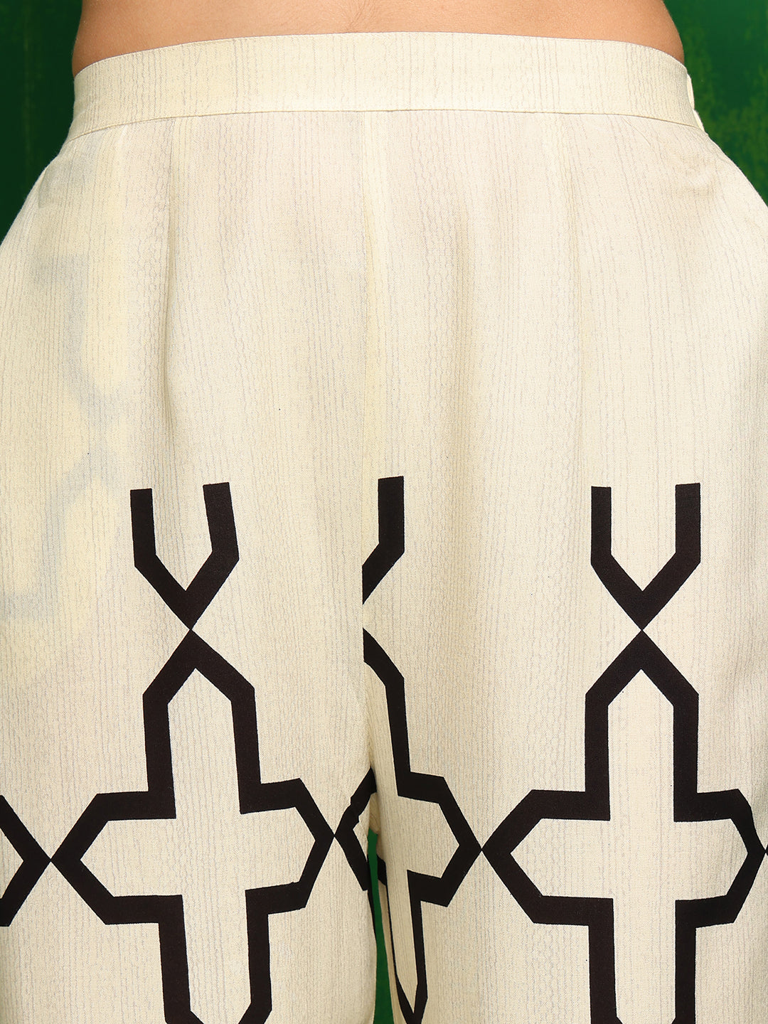 Versatile Printed Co-Ords, Cream - Hiral Fashion | Grocsy