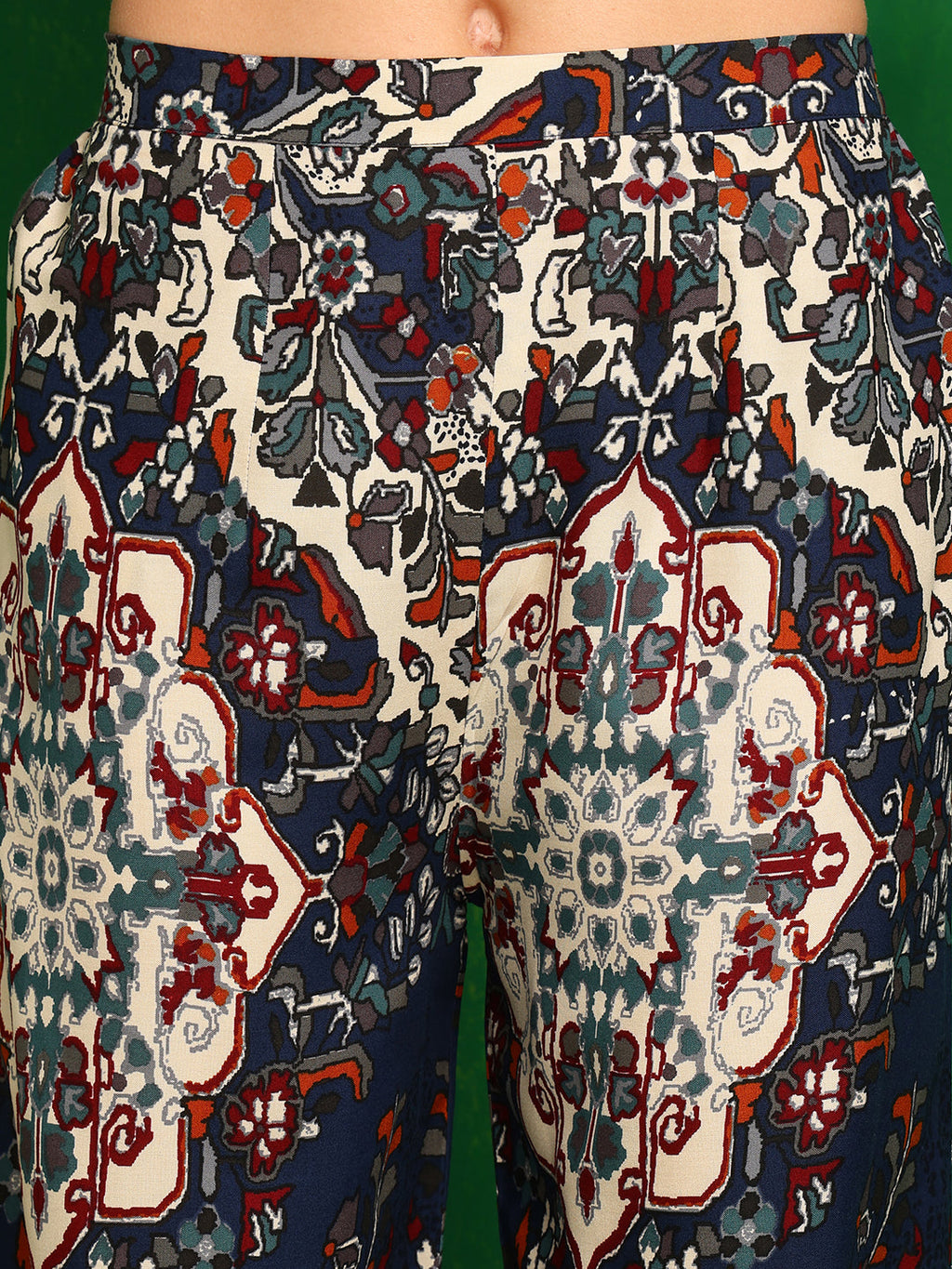 Versatile Printed Co-Ords, Navy Blue - Hiral Fashion | Grocsy