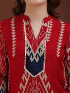 Indie Printed Co-Ords, Pink - Hiral Fashion | Grocsy