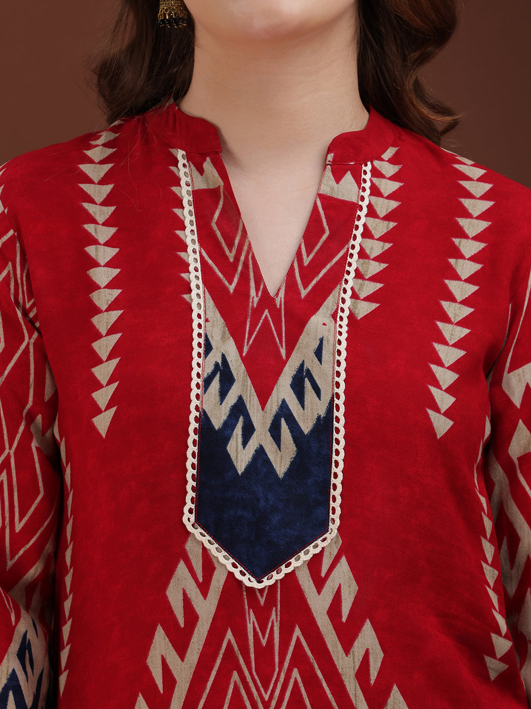 Indie Printed Co-Ords, Pink - Hiral Fashion | Grocsy