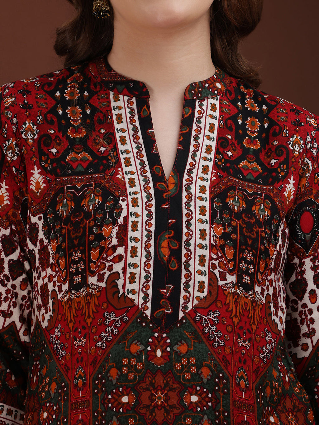 Floral & Geometrical Printed Co-Ords, Multicolor - Hiral Fashion | Grocsy