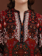 Floral & Geometrical Printed Co-Ords, Multicolor - Hiral Fashion | Grocsy