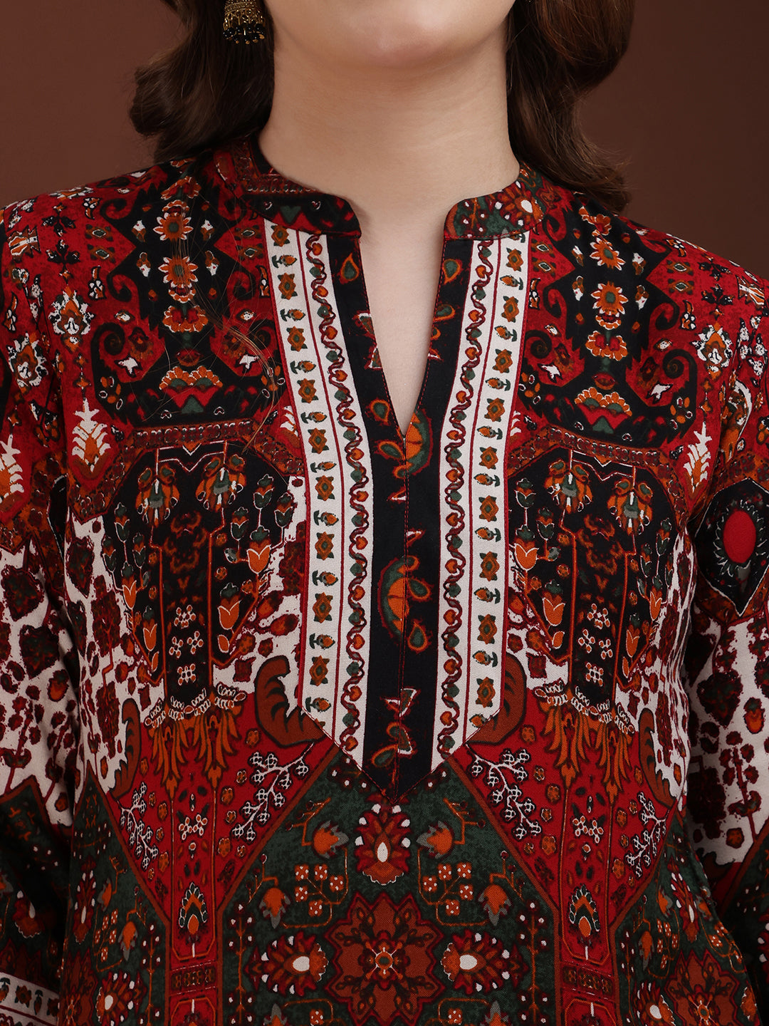 Floral & Geometrical Printed Co-Ords, Multicolor - Hiral Fashion | Grocsy