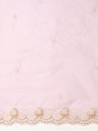 Embroidered & Floral Printed Kurta With Palazzo Pant & Embroidered Dupatta, Lavender - Hiral Fashion | Grocsy