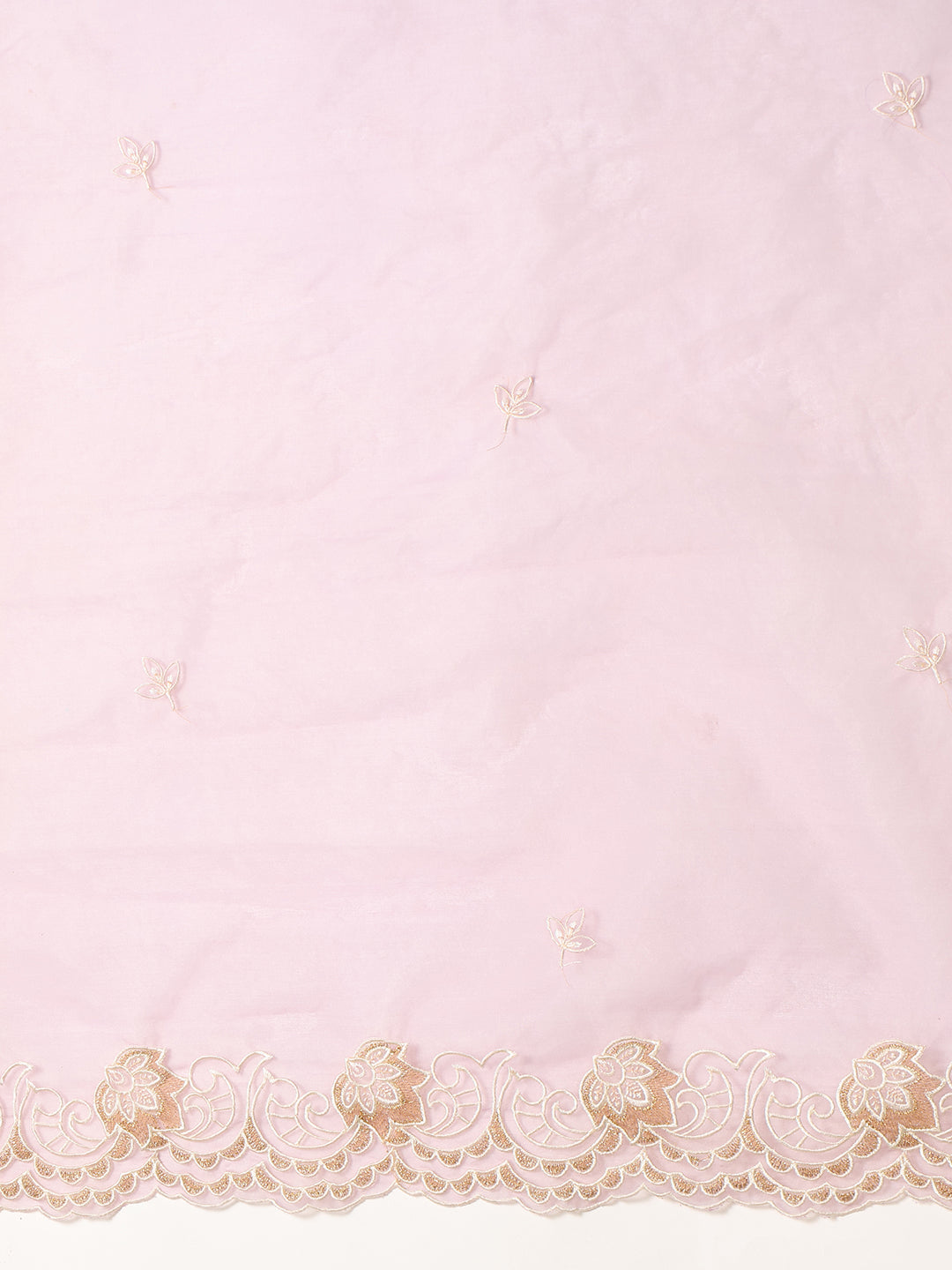 Embroidered & Floral Printed Kurta With Palazzo Pant & Embroidered Dupatta, Lavender - Hiral Fashion | Grocsy