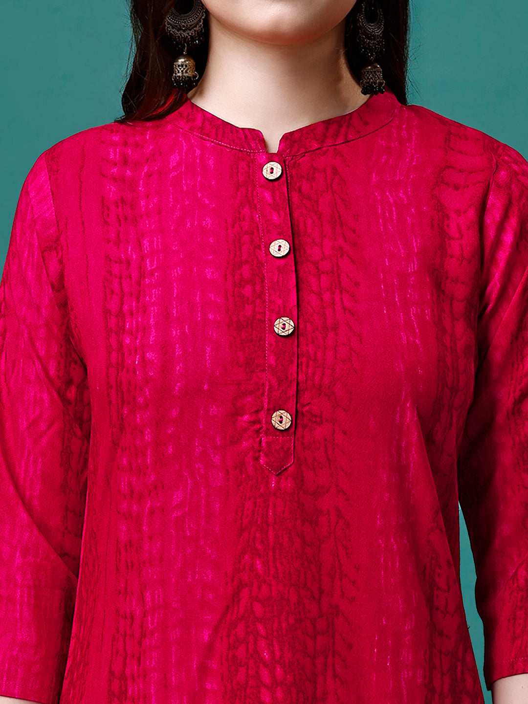 Shibori Printed Kurta, Multicolor - Hiral Fashion | Grocsy
