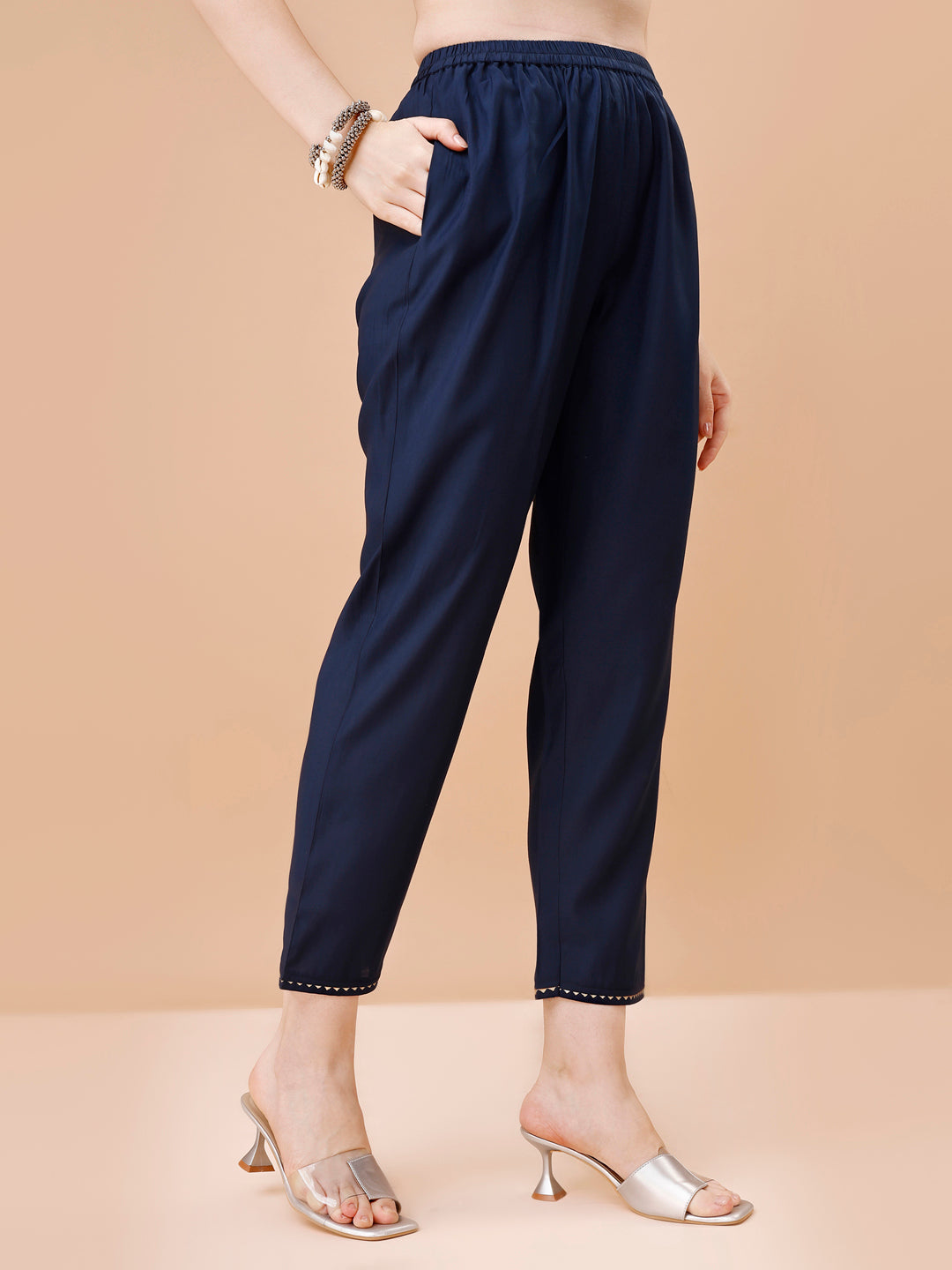 Alia Cut Embroidered & Floral Printed Rayon Kurta With Pant & Dupatta, Multicolor - Hiral Fashion | Grocsy