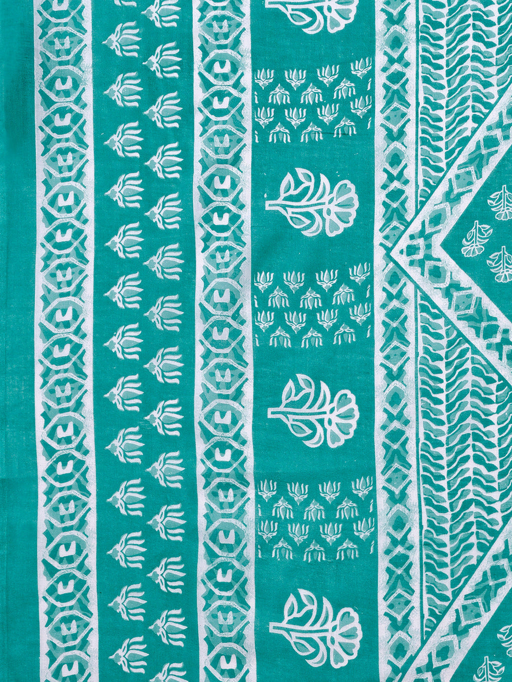 Ethnic Motifs Printed Casual Wear Cotton Kurta With Pant & Dupatta, Multicolor - Hiral Fashion | Grocsy