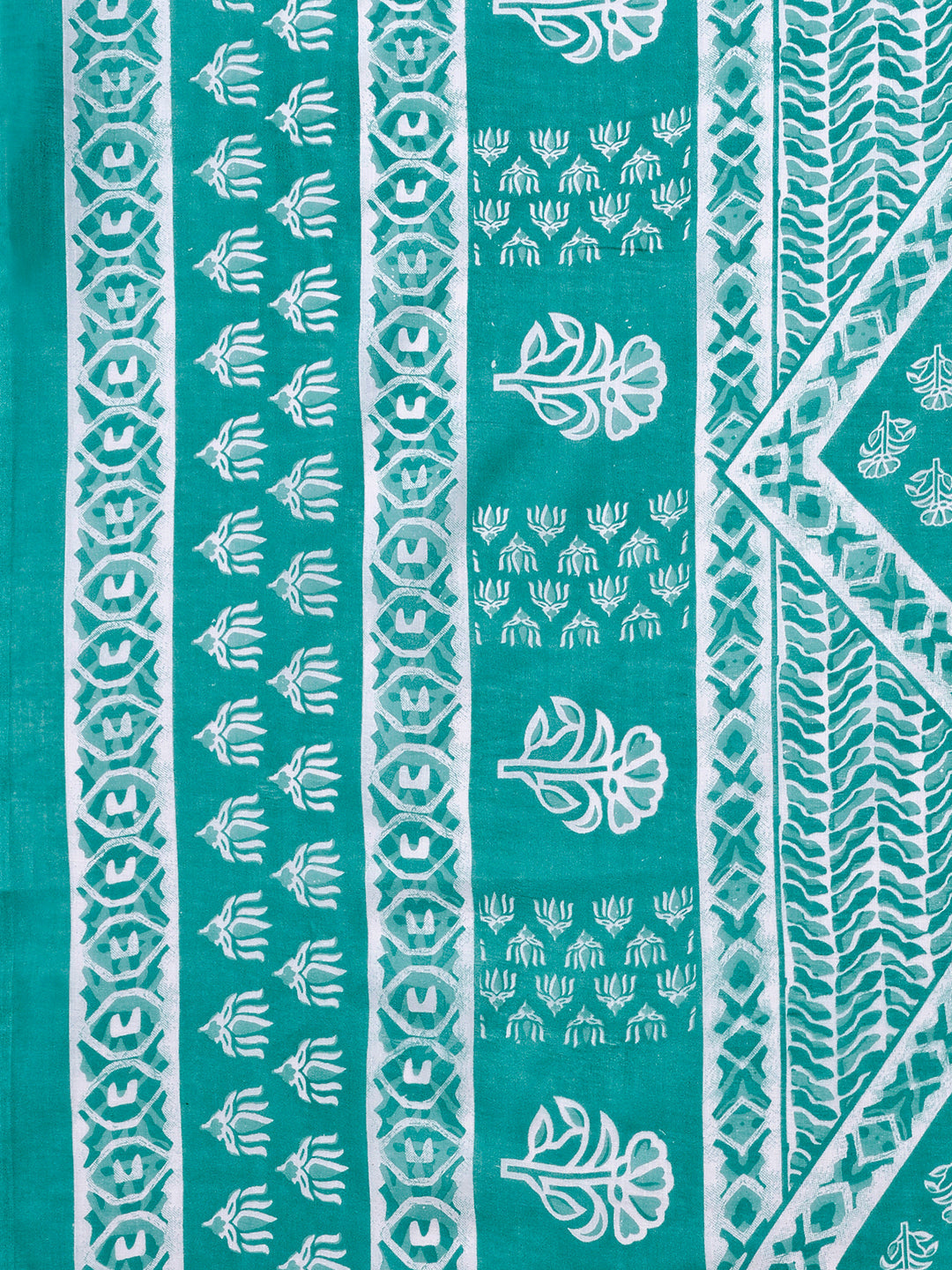 Ethnic Motifs Printed Casual Wear Cotton Kurta With Pant & Dupatta, Multicolor - Hiral Fashion | Grocsy