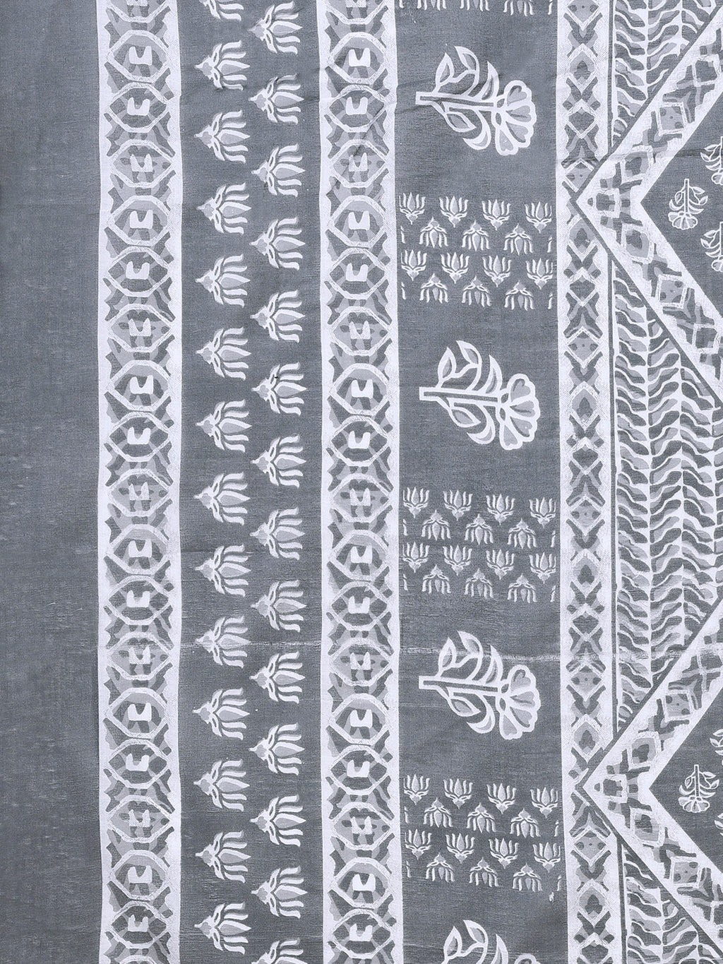Ethnic Motifs Printed Casual Wear Cotton Kurta With Pant & Dupatta, Multicolor - Hiral Fashion | Grocsy