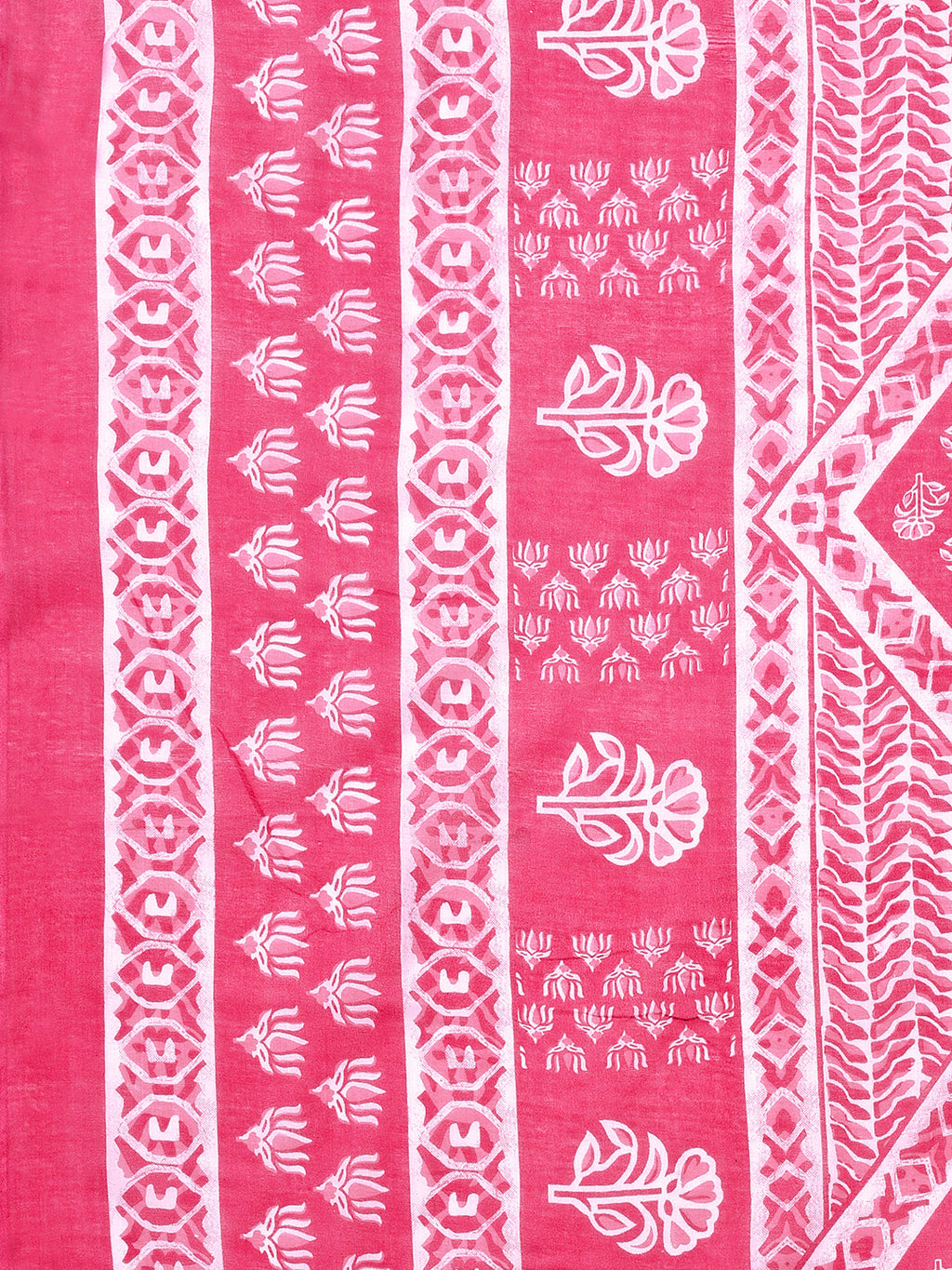 Ethnic Motifs Printed Casual Wear Cotton Kurta With Pant & Dupatta, Multicolor - Hiral Fashion | Grocsy
