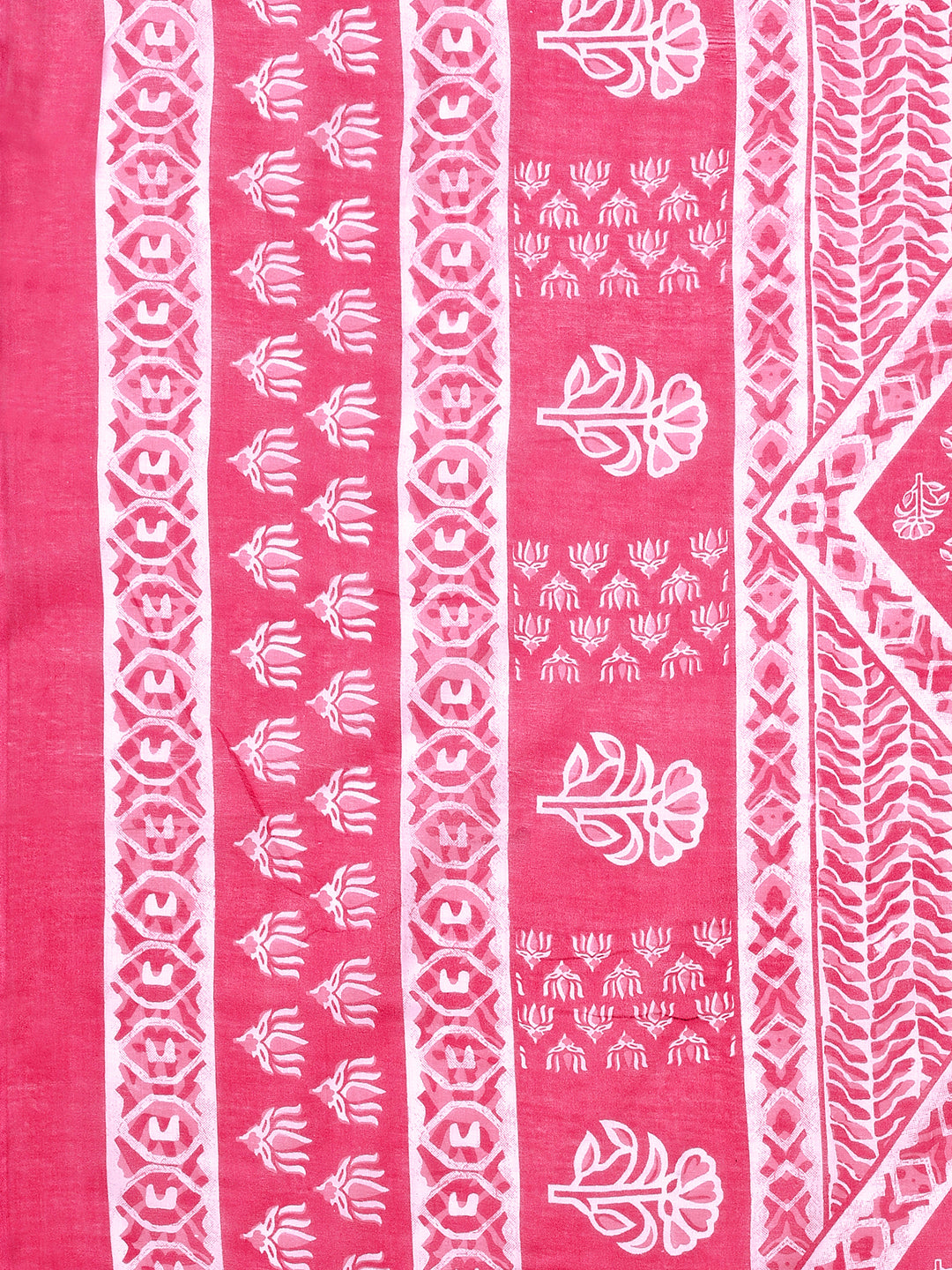 Ethnic Motifs Printed Casual Wear Cotton Kurta With Pant & Dupatta, Multicolor - Hiral Fashion | Grocsy