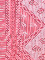Printed Cotton Kurta With Pant & Dupatta, Multicolor - Hiral Fashion | Grocsy