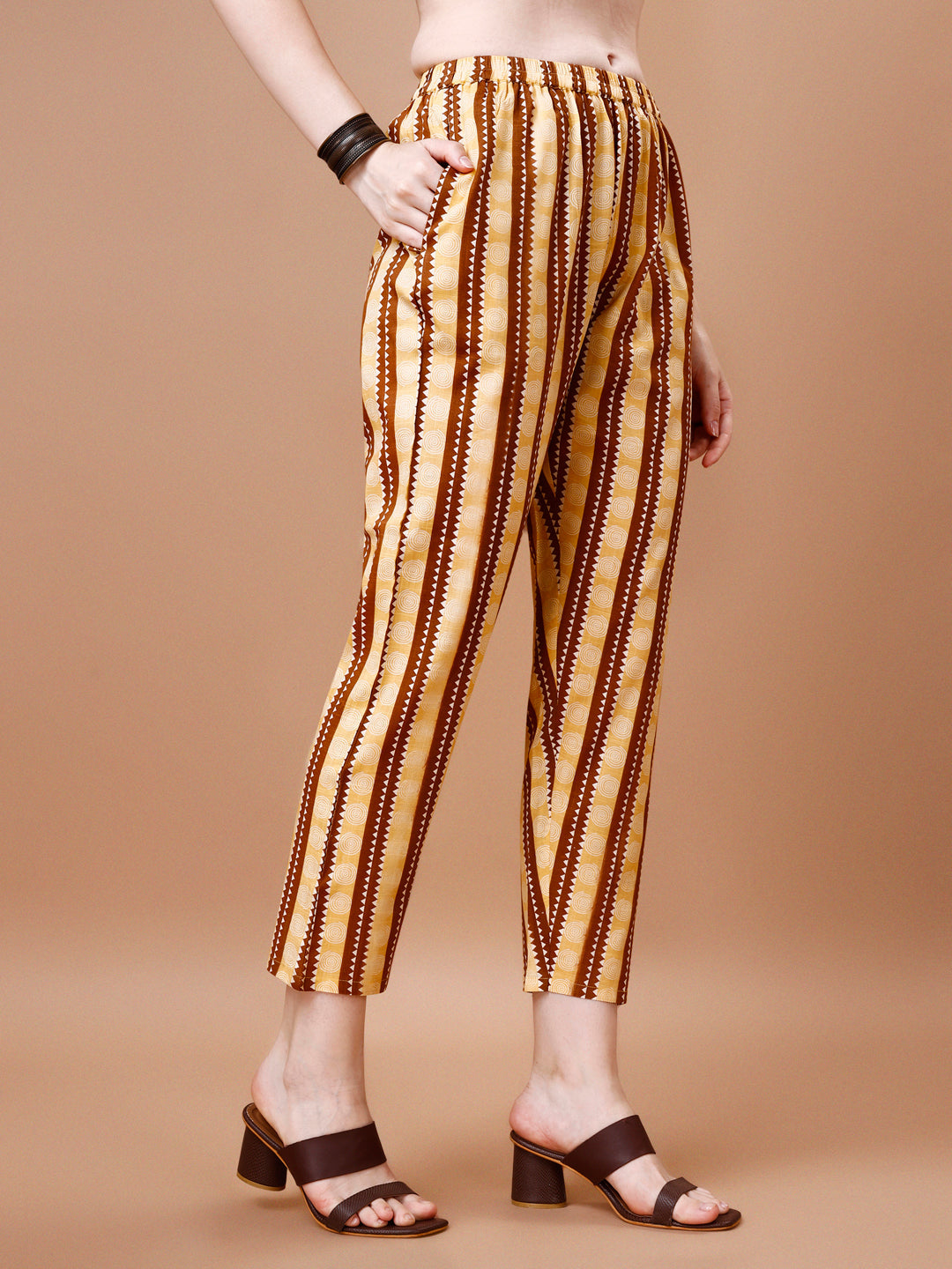 Floral Printed Cotton Kurta With Pant & Dupatta, Multicolor - Hiral Fashion | Grocsy