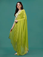 Floral Printed Casual Wear Kurta With Pant & Dupatta, Multicolor - Hiral Fashion | Grocsy