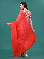 Floral Printed Casual Wear Kurta With Pant & Dupatta, Multicolor - Hiral Fashion | Grocsy