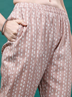 Floral Printed Casual Wear Kurta With Pant & Dupatta, Multicolor - Hiral Fashion | Grocsy